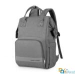 Mark Ryden Rucsac multifunctional pentru mamici, Mark Ryden, impermeabil, 17 L, material Oxford, buzunare izolate termic, usor de atasat la carucior, gri (MR54035403) Geanta, rucsac laptop
