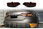 TUNING-TEC Stopuri LED compatibile cu Audi A4 B8 08-11 SEDAN Rosu Fumuriu LED (6416)
