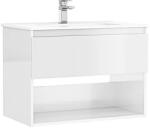 Gala Dulap cu lavoar Gala Daily, 100 x 46 x 56 cm, sertare, lucios, alb, 7895701 (7895701)