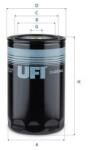 UFI Filtru ulei UFI 23.469. 00 (23.469.00)