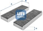 UFI Filtru, aer habitaclu UFI 54.172. 00 (54.172.00)