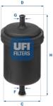 UFI filtru combustibil UFI 31.512. 00 (31.512.00)