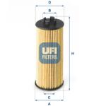 UFI Filtru ulei UFI 25.185. 00 (25.185.00) - automobilus