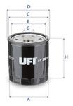 UFI Filtru ulei UFI 23.721. 00 (23.721.00)