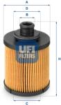UFI Filtru ulei UFI 25.031. 00 (25.031.00)