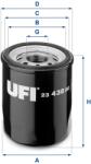 UFI Filtru ulei UFI 23.438. 00 (23.438.00) - automobilus
