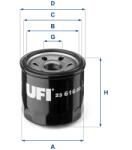 UFI Filtru ulei UFI 23.616. 00 (23.616.00)