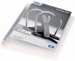 ELBA Caiet mecanic, coperti flexibile, buzunar prezentare, 4 inele, D 15 mm, Elba Polyvision -transp. mat (E-100202277)