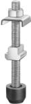 AMF - Surub de presiune M6x35, cu capac de protectie, dimensiune 2, DIN933-8.8, ZA [99028] (99028)
