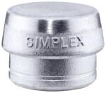 Halder Cap de rezerva Halder Simplex metal moale argintiu 80 mm (3209.080)