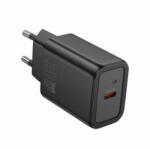 hoco. Incarcator Hoco N60 20W 3A 1 x USB-C Negru (inc/hoc/20/3a/1x/ne)