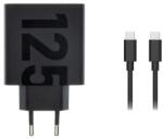 Motorola TurboPower utazási töltő USB-C 125W incl. Fekete USB-C/USB-C kábel