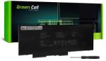Green Cell Батерия за лаптоп DELL Latitude 5280 5290 5480 5490 5491 5495 5580 5590 5591 Precision 3520 3530 93FTF GJKNX 7, 6V 6200mAh GREEN CELL (GC-DELL-5280-DE128V2) - xtreme