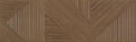 Colorker Dekorcsempe, Colorker Tangram Coffee 31, 6x100 - zuhanykabin