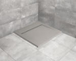 Radaway Zuhanytálca, Radaway Teos C szögletes lapos zuhanytálca 80x80 cemento, ajándék szifonnal - zuhanykabin