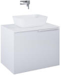 AREZZO design Alsó szekrény, AREZZO design Malibu alsószekrény 70 1 fiók + 1 fiók , matt fehér - zuhanykabin
