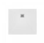 West Zuhanytálca, West Zara 80x80 cm, fehér