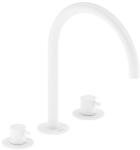 RAVAK Mosdó csaptelep, Ravak Espirit ES 018.10WV Álló mosdó csaptelep, 3 furatos 270 mm, leeresztő nélk