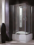 Radaway Zuhanykabin, Radaway Premium Plus C1700 szögletes zuhanykabin 90x90 fabrik üveggel - zuhanykabin