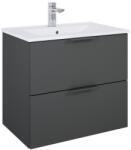 AREZZO design Alsó szekrény, AREZZO design ETNA SZETT 60 matt antracit (2 doboz) - zuhanykabin