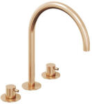 RAVAK Mosdó csaptelep, Ravak Espirit ES 018.60RGB Álló mosdó csaptelep, 3 furatos 270 mm, leeresztő nél