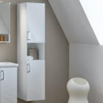 Kolpa San Fali szekrény, Kolpa San Evelin E 1702 kiegészítő szekrény antracit - zuhanykabin