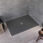 Kolpa San Zuhanytálca, Kolpa San 925130 Stiletto 130x90 manhattan - zuhanykabin