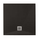 West Zuhanytálca, West Eliza 80x80 cm, antrazite