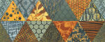 Tubadzin Dekorcsempe, Tubadzin Goldgreen A Decor 29x74 - zuhanykabin