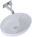 AREZZO design Mosdó, AREZZO design pultra ültethető mosdó RIKA 52x40 matt v. szürke - zuhanykabin