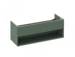 RAVAK Alsó szekrény, Ravak SD Lite 120 fürdőszobai szekrény, grey green X000001870 - zuhanykabin