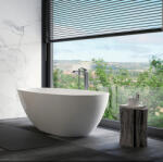 M-Acryl Kád, M-Acryl Vanilla szabadonálló kád 168x86 cm, fehér - zuhanykabin