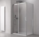 SAPHO Zuhanykabin, Sapho THRON LINE SQUARE TL1280-5002 szögletes zuhanykabin szögletes görgő 120x80 - zuhanykabin