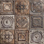 Mainzu Csempe, Mainzu TIN-TILE RUSTY MIX 20X20 - zuhanykabin