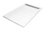 AQUATEK Zuhanytálca, Aquatek Level szögletes zuhanytálca 120x80 - zuhanykabin