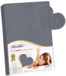 BELLATEX frottír lepedő, 140×200 cm, sötétszürke (7320)