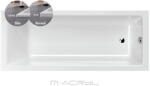 M-Acryl Kád, M-acryl Sandra KÁD SLIM VÁLTOZAT 160x70 + LÁB - zuhanykabin
