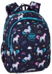 COOLPACK - Jerry ergonomikus iskolatáska, hátizsák - 3 rekeszes - Mrs Unicorn (F029935) (F029935)