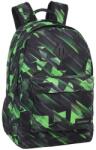 COOLPACK - Scout hátizsák, iskolatáska - 2 rekeszes - Green Mirror (F096920) (F096920)