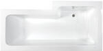 M-Acryl Hidromasszázs kád, M-Acryl Linea 170x70/85 Wellness 22 fúvókás elektronikus - zuhanykabin