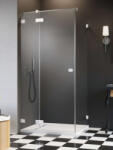 Radaway Zuhanykabin, Radaway Essenza Pro White KDJ szögletes fehér zuhanykabin 90x80 átlátszó jobbos - zuhanykabin