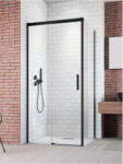 Radaway Zuhanykabin, Radaway Idea Black KDJ zuhanykabin 110x75 átlátszó jobbos - zuhanykabin