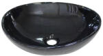 Diplon Mosdó, Diplon kerámia, fekete, 39x31, 5x14 cm WB7211BL