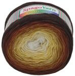 VLNIKA SpagoYarn Rainbow 250 g - 7 sárga-barna (7659)
