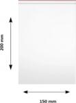 Clarina Pungi ziplock Clarina, 150 x 200 mm, 100/set ZIP-1520