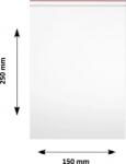 Clarina Pungi ziplock Clarina, 150 x 250 mm, 100/set ZIP-1525