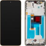 Motorola Piese si componente Display cu Touchscreen Motorola Edge 50 Neo, cu Rama, Bej (Latte), Service Pack 5D68C28685 (5D68C28370) - vexio