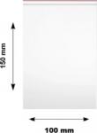Clarina Pungi ziplock Clarina, 100 x 150 mm, 100/set ZIP-1015