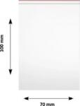 Clarina Pungi ziplock Clarina, 70 x 100 mm, 100/set ZIP-7010