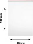 Clarina Pungi ziplock Clarina, 120 x 180 mm, 100/set ZIP-1218